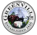 Official seal of Greenville, Indiana