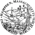 Official seal of Hampden, Massachusetts