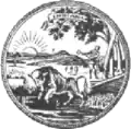 Seal of Indiana (1816–1855)