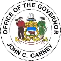 Seal of the governor of Delaware[8]