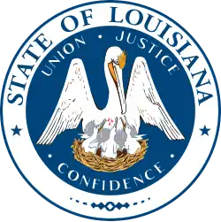 Official seal of Louisiana
