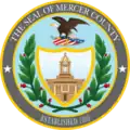 Official seal of Mercer County