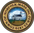 Official seal of Norfolk, Massachusetts