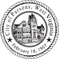 Official seal of Parsons, West Virginia