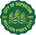 Official seal of Soperton, Georgia