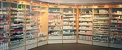 Modern pharmacy in Norway