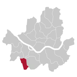 Location of Geumcheon District in Seoul