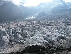 Seracs, Bossons Glacier, southeastern France