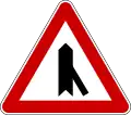 Merging traffic (right)