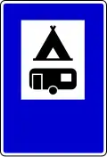Camping for tents and caravans