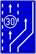 Low speed lane