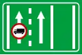 Alternating passing of vehicles