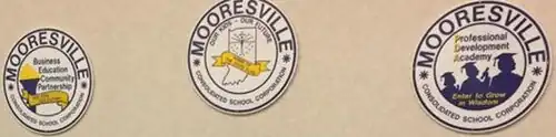 Other seals used by the Mooresville Consolidated School District.
