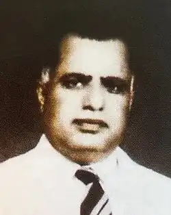 Seth Khemnchand Kundamal Panjabi in the 1960s. Hira's father was the second generation in the family business.