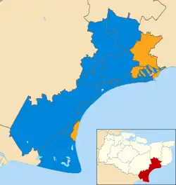 2007 results map