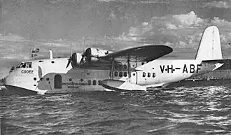 Qantas Short S.23 Empire flying boat