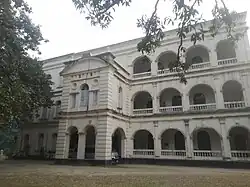 Side view of Burdwan House.