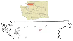 Location of Rockport, Washington