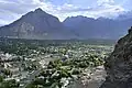 Skardu town seen from the Skardu Fort