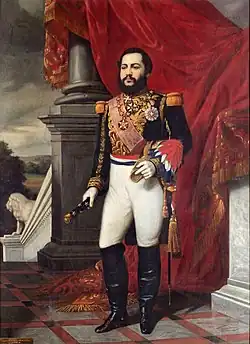 Image 30López as a military leader, 1866 (from History of Paraguay)