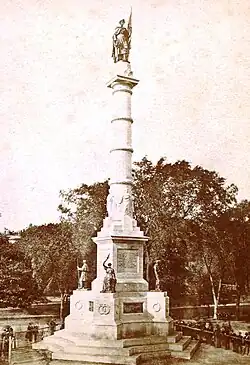 Soldiers and Sailors Monument (1877), Boston Common