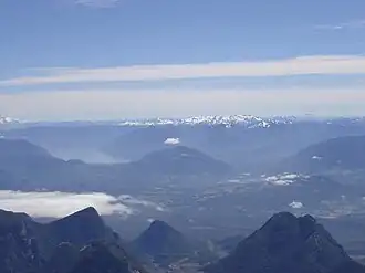 Nevados de Solipulli seen from Villarrica volcano