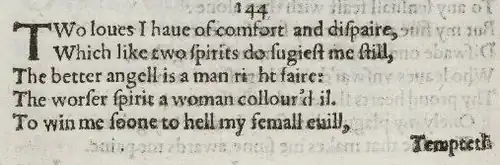 Detail of old-spelling text