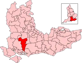 Map of constituency
