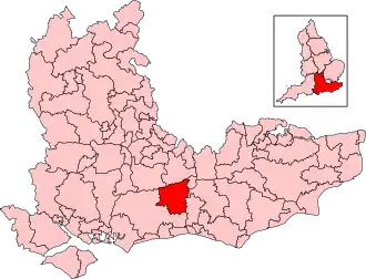 Map of constituency