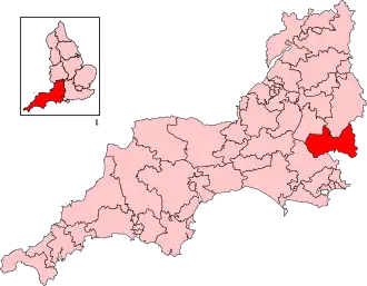 Map of constituency