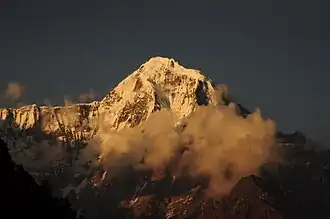 South face of Hiunchuli