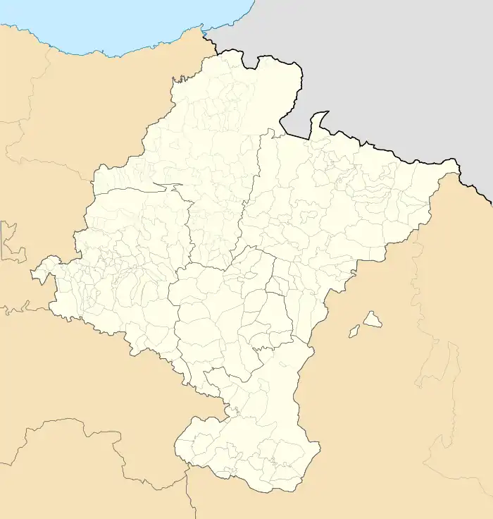 Pamplona is located in Navarre