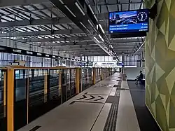 APG at Sri Damansara Sentral station on Putrajaya Line