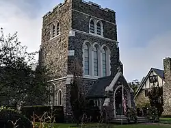 St. Lukes Episcopal - Entrance hall and bell tower