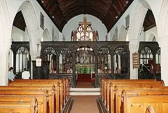 St Andrew's, East Allington, aisles C14 and C16