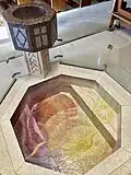 Baptismal font.