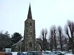 St Michael's Church, viewed from Main Street.