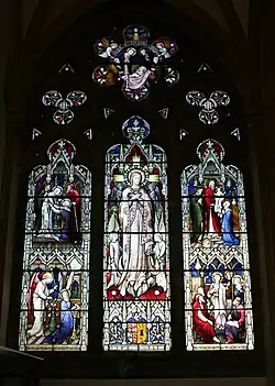 Stained glass window
