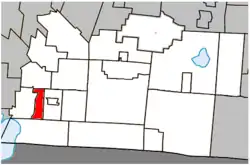 Location within Brome-Missisquoi RCM.