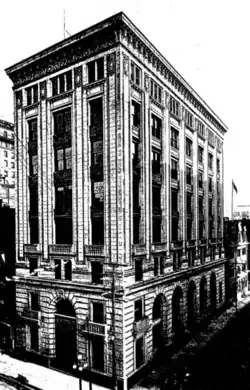 Image 40The 1909 Standard Bank Building at King and Jordan in Toronto, designed by Darling and Pearson. (from Standard Bank of Canada)