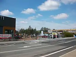 Location of the razed station (2016)