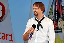 Stavickis during his performance in 2010