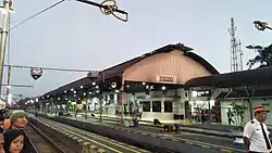 Interior view of Kutoarjo railway station (2018)