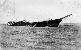 The wreck of Itata