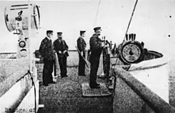 The bridge of Teutonic