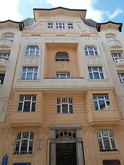 Steinhardt house, built in 1907 by architect Gyula Fodor in Erzsébetváros, Budapest