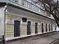 Facade wall of Mukhin's house, Feodosiya, Crimea.