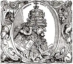 Tobias Stimmer: Hidden Portrait of the Pope (1577)