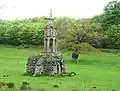 St Peter's Pump 15th century, relocated from Bristol to Stourhead 1766