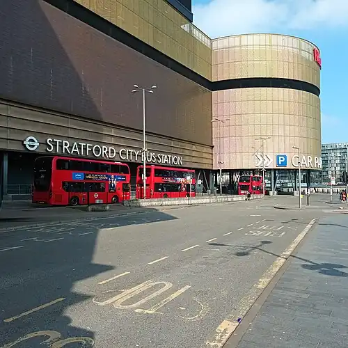 Stagecoach Bus at Stratford City Bus Station